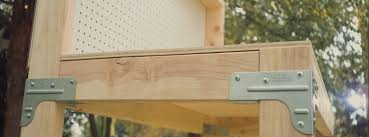 how to build a diy wood workbench in