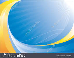 Blue And Yellow Abstract Background ...