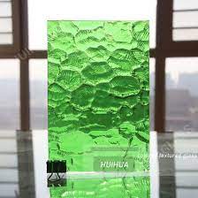 China Tinted Textured Glass Colored