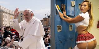 Veuer's tony spitz has the details. Pope Francis Ig Just Liked Something Not So Holy We The Pvblic