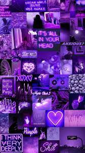 Search free purple aesthetic collage wallpapers on zedge and personalize your phone to suit you. Purple Collage Wallpapers Wallpaper Cave