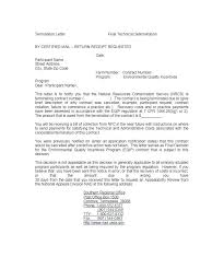 Perfect Termination Letter Samples Lease Employee Contract