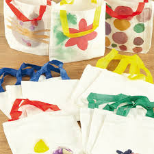 Decorate Canvas Tote Bags 12pk Tts