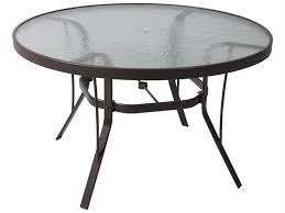 48 Round Glass Top Dining Table 48kd