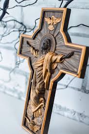 Wall Cross Wooden Crucifix Free