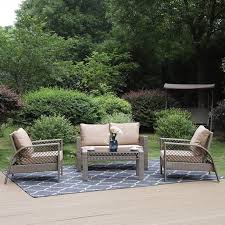 Outdoor Rattan Set Qot017 Furniture Ideal