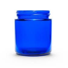 58 400 Glass Cobalt Blue Straight Sided