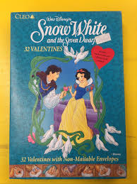 February 14th is just around the corner. Rare Vintage 90s Snow White Cleo Valentines Cards Disney Ephemera Boxed New For Sale Online