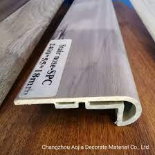 Some of your vinyl floor planks will need to be trimmed to fit around the kitchen cabinets. China End Cap Pvc Spc Wpc Flooring Accessories Molding For Pvc Vinyl Flooring China Spc Molding Plastic Moulding