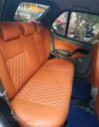 Red Rexine Maruti Alto Car Seat Cover