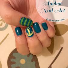anchor nail art katie crafts