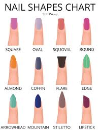 nail shape chart find out about