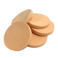 50 pc round makeup sponge face pads