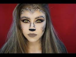 easy werewolf halloween makeup tutorial