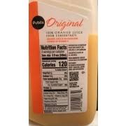 publix 100 orange juice original