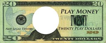 Producing or using counterfeit money is a form of fraud or forgery, and is illegal. Add Your Own Face Play Money Templates