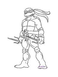 ninja turtles kids coloring pages