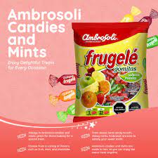 Amazon.com : Ambrosoli Frugelé Citric Gummy Candy - Variety of Soft and  Flavorful Citric Gummies, Fruit Snacks, Citric Fruit Flavored Gummy Candy,  Fun-Sized Treats, Great for Parties, Kids, and Sweet-Tooth Satisfaction :