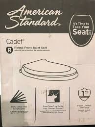 Front Toilet Seat With Everclean