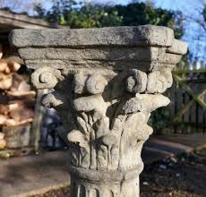 Classical Corinthian Column Pedestal In
