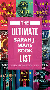 Sarah J. Maas Books in Order: Your Complete Guide to Every Book – She Reads  Romance Books