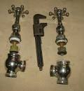 Vintage faucet parts