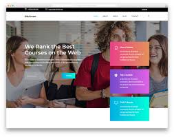 27 Free School Website Templates For Millennial Students 2019