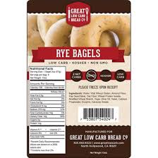 low carb bread co rye bagels keto