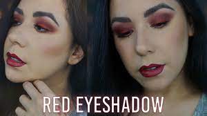 red eye makeup tutorial red mac