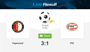 Eddig 1397 alkalommal nézték meg. Football Feyenoord 3 1 Psv Result And Match Statistics Online Live Result April 24 2011