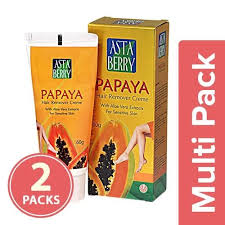 In addition to the hair removal. Astaberry Papaya Hair Remover For Sensitive Skin 2 60 G Multipack Gwalior Mart