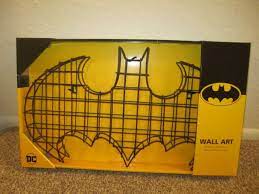 Dc Batman Bat Symbol Metal Wire 3d Wall