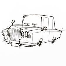 How to draw rolls royce cullinan in easy way! Sejin Jeon Artwork 1967 Rolls Royce Silver Shadow