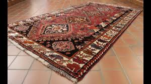a handmade persian qashqai rug full of