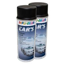 Spraypaint Cars 385872 Black Matte 2 X