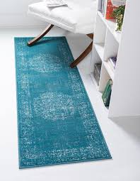 unique loom traditional aarhus rug blue