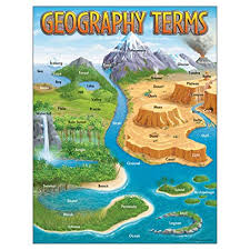 Trend Enterprises Geography Terms Learning Chart T 38118