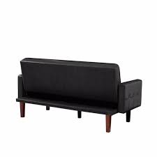 Leather Sleeper Sofa Bed Convertible