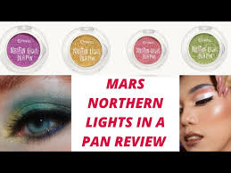 mars northern lights in a pan eyeshadow