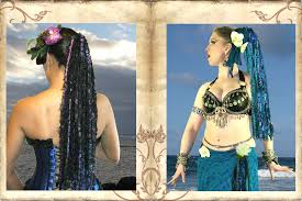 tribal fusion belly dance costume
