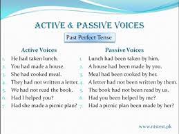 In the past, the passive voice uses the verbs was and were + past participle of the main verb. Past Perfect Passive Voice Video Dailymotion