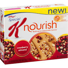 nourish nutrition bars cranberry almond