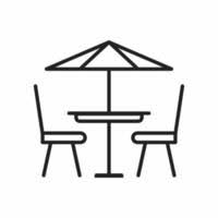 Patio Icon Vector Art Icons And