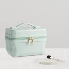 sleepover mint hard sided cosmetic case