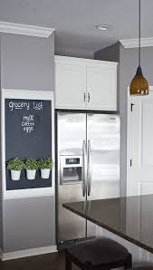 In the kitchen, a chalkboard wall in useful for writing grocery lists on or for writing down notes, recipes, messages, etc. Kitchen Chalkboard Wall The Hatched Home Chalkboard Wall Kitchen Home Decor Home Kitchens