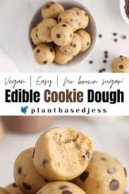vegan edible cookie dough bites gluten