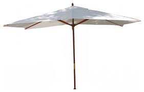 10 Rectangle Umbrella Wooden Pole