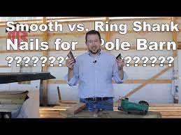 ring shank nails for pole barns
