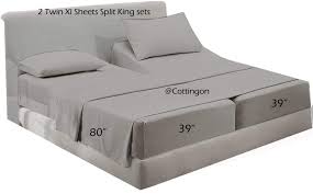split sheets for king bed and slay