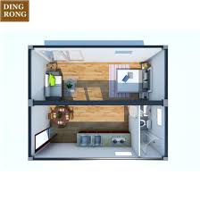 Small Bungalow Container House Prefab